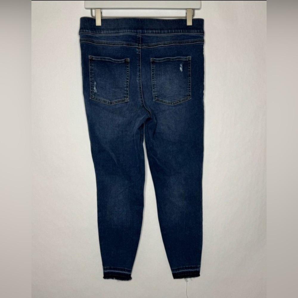 SPANX Distressed Denim Jeggings Leggings Skinny’s - Picture 3 of 4